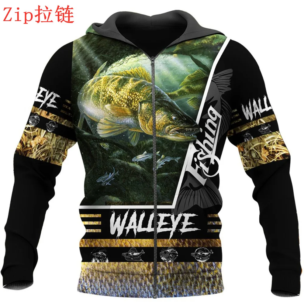 

Fishing Art 3D All Over Printed Hoodie/zip Hoodies Unisex Harajuku Casual Jackets Fashion Sweatshirt -2