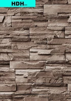 light brown brick self adhesive wallpaper stone peel and stick wallpaper faux brick vinyl 3d wallpaper for home decor stickers