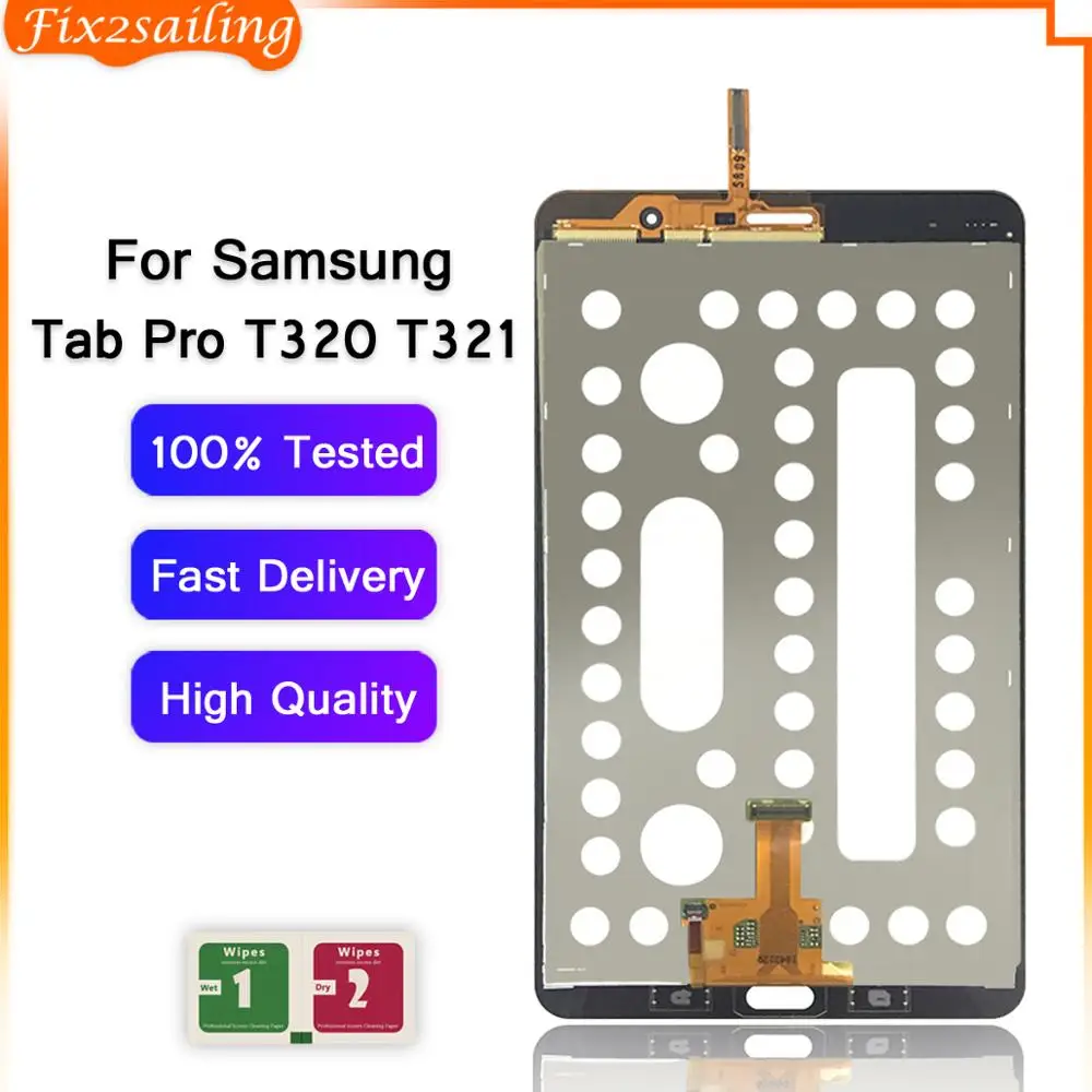 Новый жк-дисплей для Samsung Galaxy Tab Pro T320 сенсорный экран с цифровым преобразователем