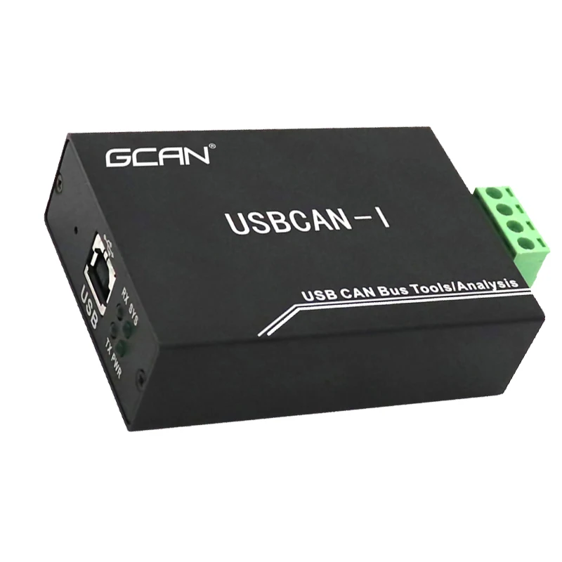 GCAN 1-Channel Analyzer Software Open4 Terminal Interface Conforms To Iso Standard Baud Rate 5K-1M Communication For Laboratory