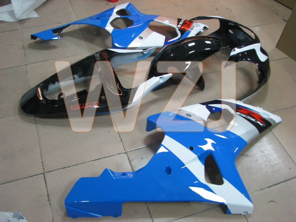 GSXR 750 2002 Пластик Обтекатели для Suzuki GSXR600 2003 обтекатели GSX R 600 2000-2003 K1 K2 кузов