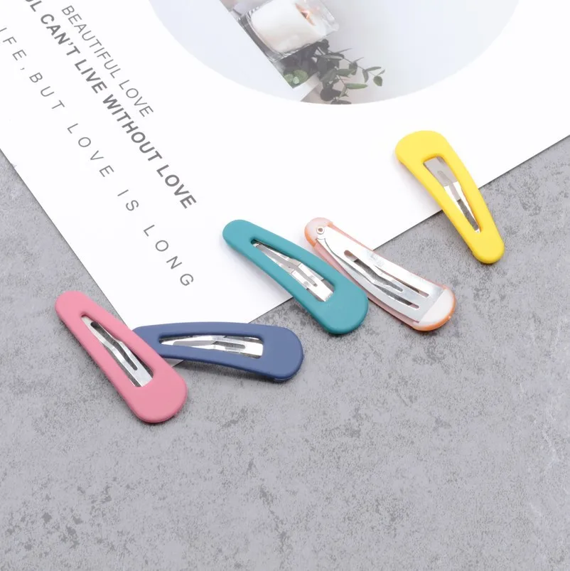 6 шт./компл. милые Цвет для маленьких девочек заколки волос лента заколка обруч