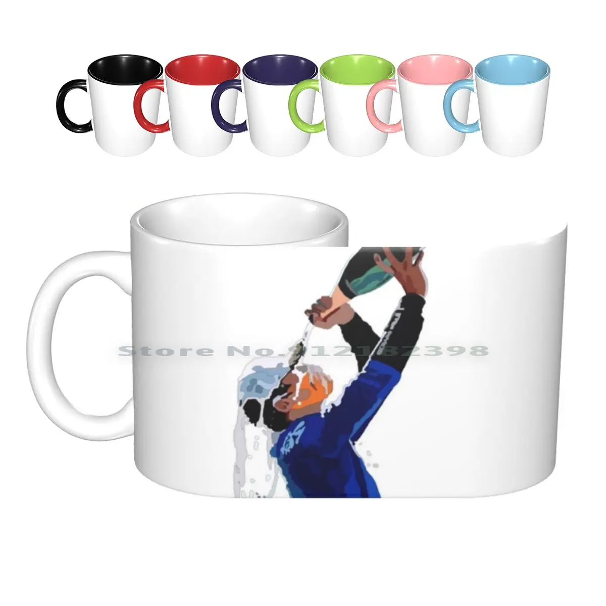 

Lando Norris Ceramic Mugs Coffee Cups Milk Tea Mug Lando Norris Lando Norris P3 Mclaren Champagne Austria 2020 Auto Sport