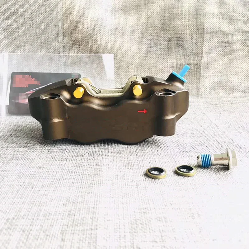 Бесплатная доставка суппорт тормоза мотоцикла 100 мм радиальный 30/34 4 поршня Hpk