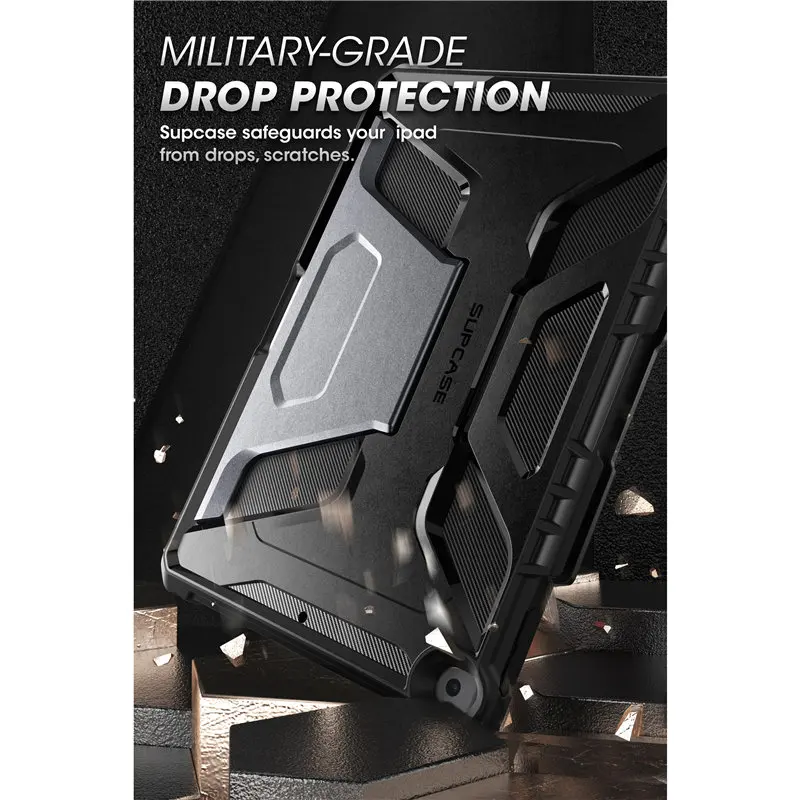 SUPCASE для iPad 10,2 чехол(), для iPad Air 3 Чехол 10," UB тонкий резиновый чехол со встроенным Apple Pencil Holder& kickstand
