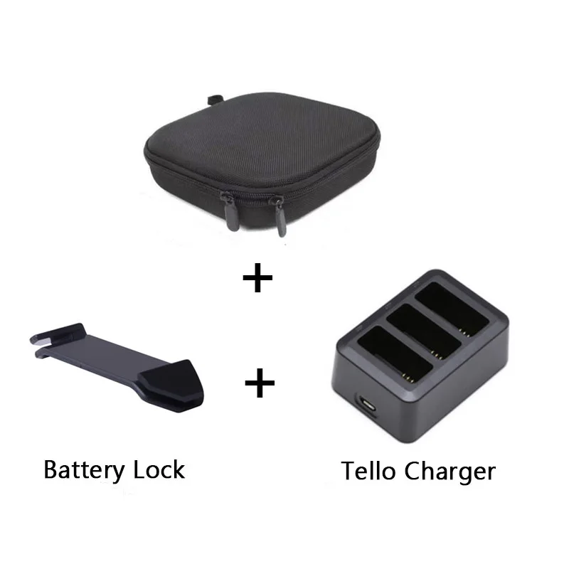 Bundle 5 Портативная сумка для хранения для DJI Tello Propeller зарядное устройство батарея Противоскользящий чехол для переноски защитный бокс для Tello Drone аксессуары - Цвет: Bundle 5