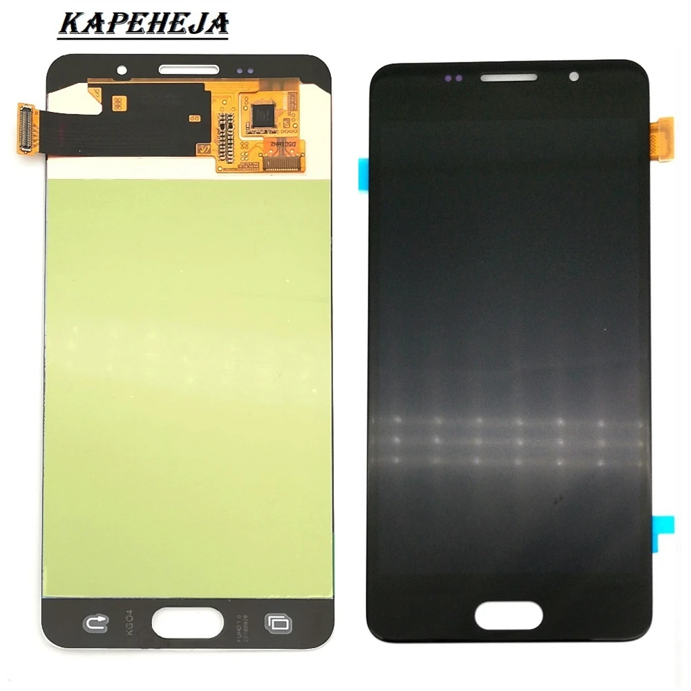 ЖК дисплей Super AMOLED для Samsung Galaxy A5 2016 A510 A510F A510M с сенсорным экраном и дигитайзером в