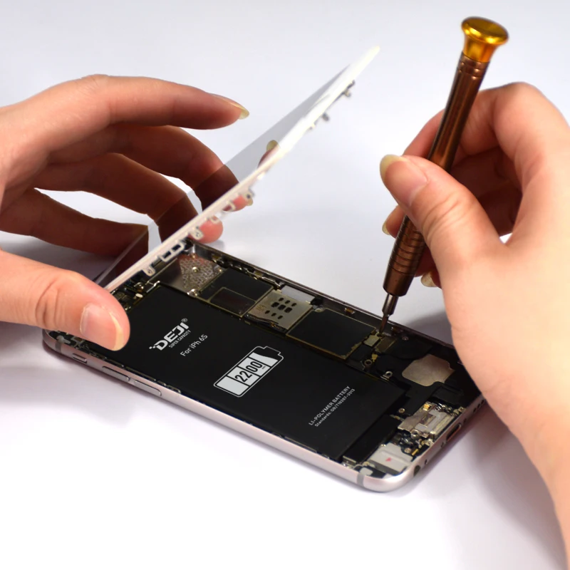 DEJI для iphone 5s батарея 6 6s se Замена для i7 батареи большой емкости внутренние батареи литиевый аккумулятор набор инструментов