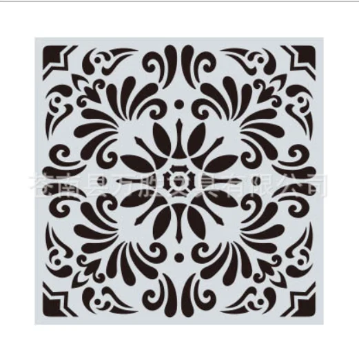 15*15 трафареты с мандалой для сделай сам альбом скрапбукинга/фотоальбома