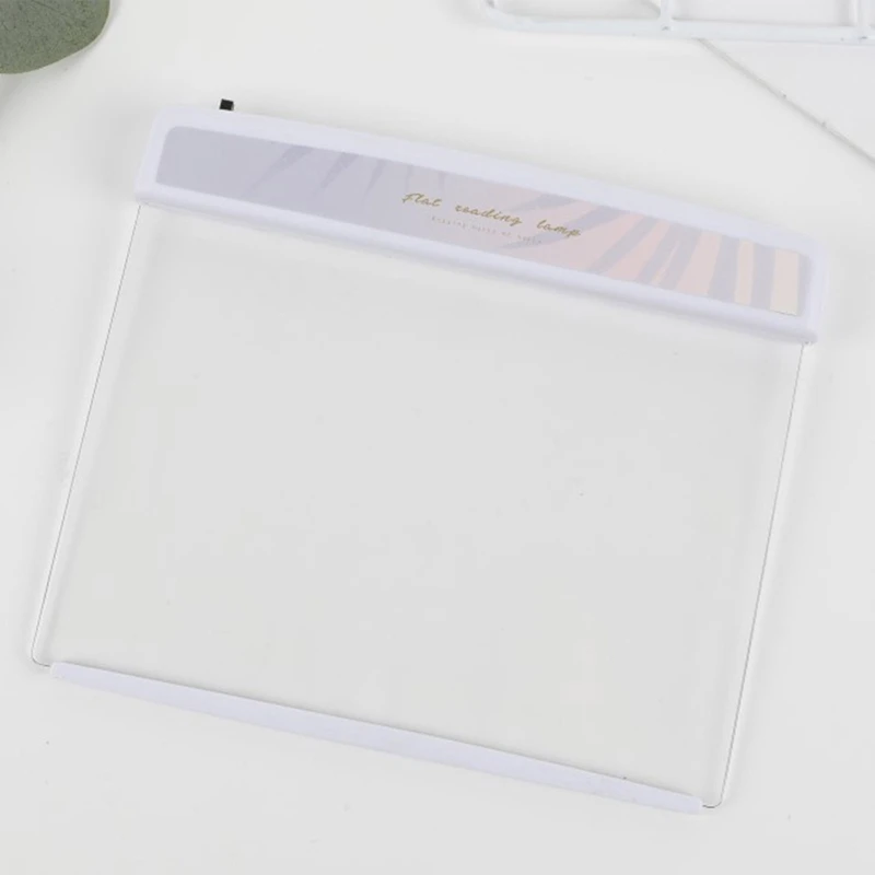 

B2RF Creative Flat Board LED Reading Lamp Night Light Portable Eye Protection Reading Light Student Dormitory Read Book Lamp