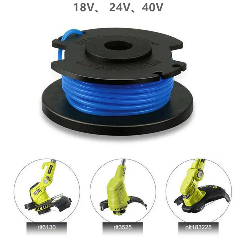 

Триммер для струн 8 * катушечная линия 2 * крышки для Ryobi One + AC14RL3A запчасти высокого качества