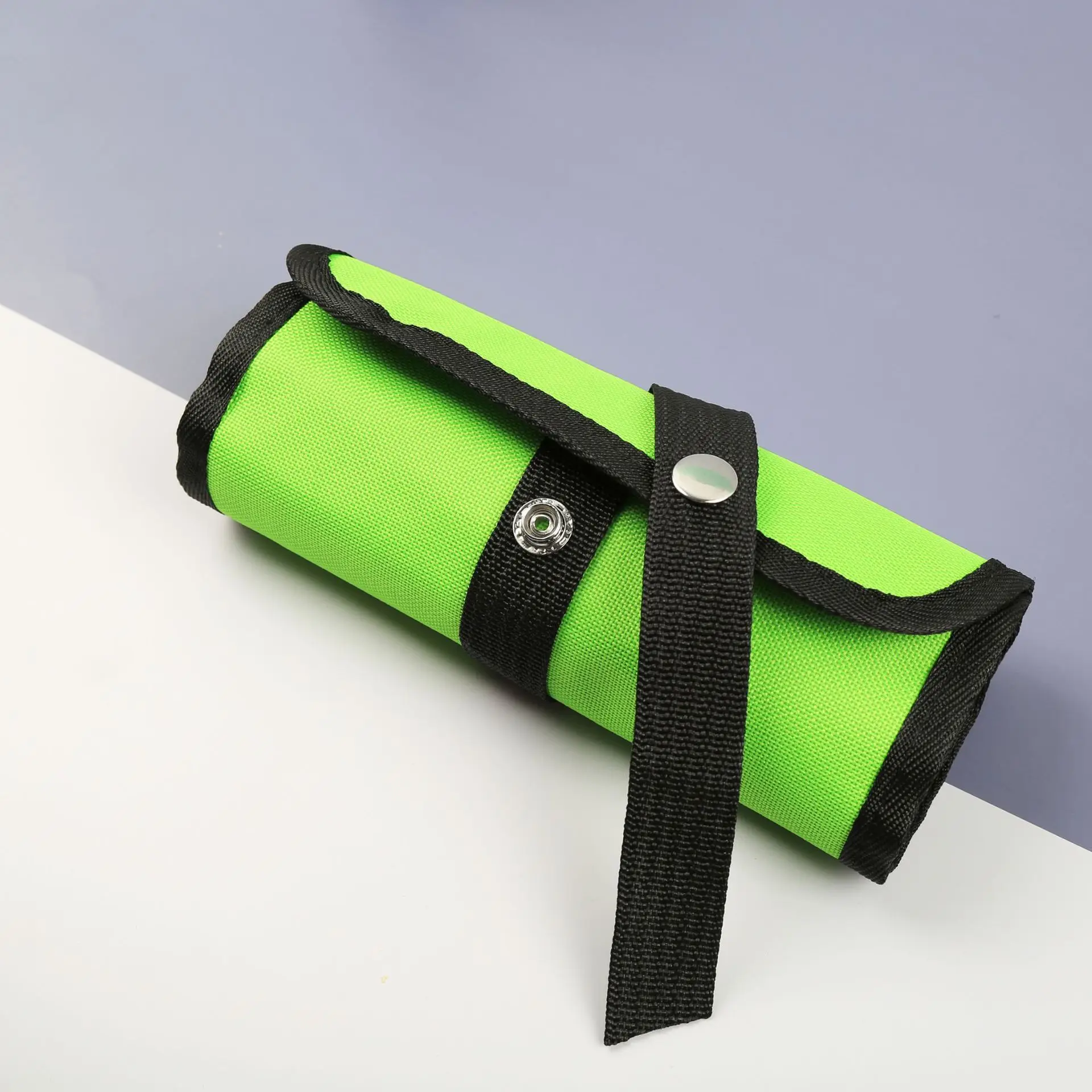 Милый однотонный чехол для карандашей с 36 отверстиями в рулоне школьный пряжкой