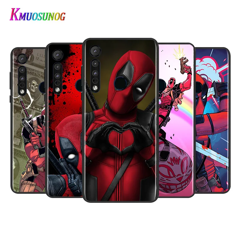 

Marvel Deadpool For Motorola G9 G8 G Stylus Power One Fusion Hyper Edge E7 E6 5G Plus Play Lite Silicone Phone Case