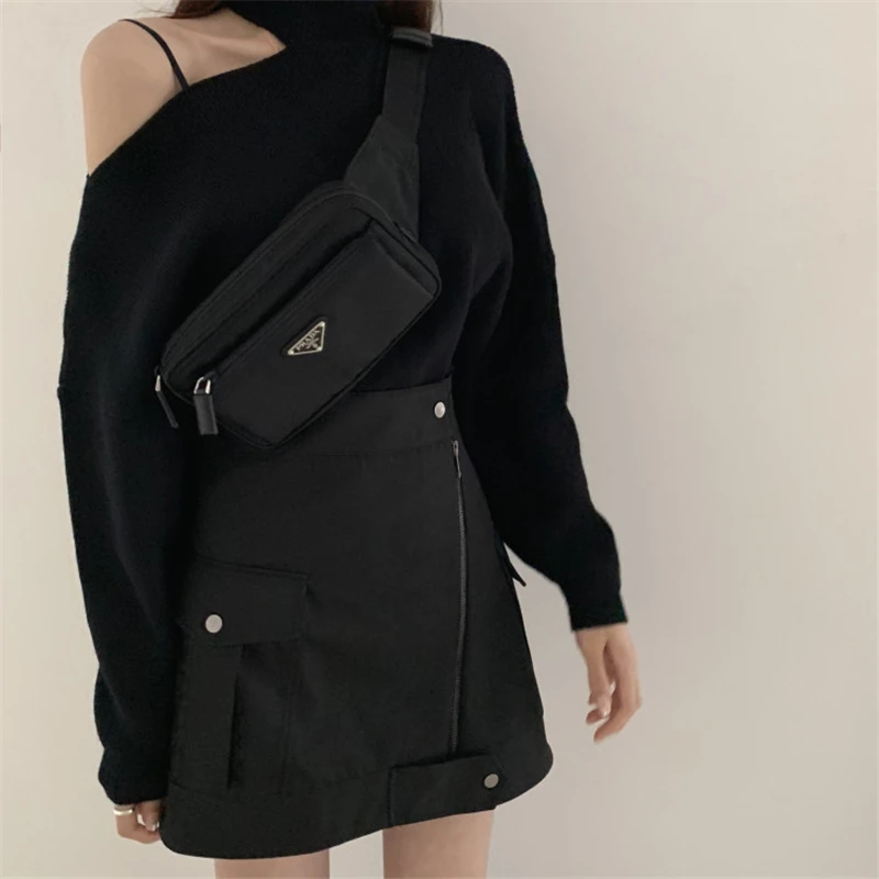 

Over Size Knitted Sweater Pullover Long Batwing Sleeve Halter Collar 2020 Women Winter Loose Fashion Pullover