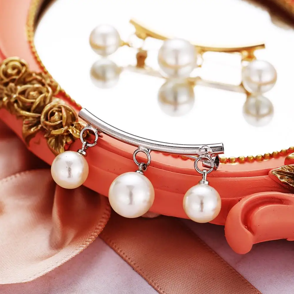 Броши с креативным бантиком модный темперамент анти светильник брошь жемчугом