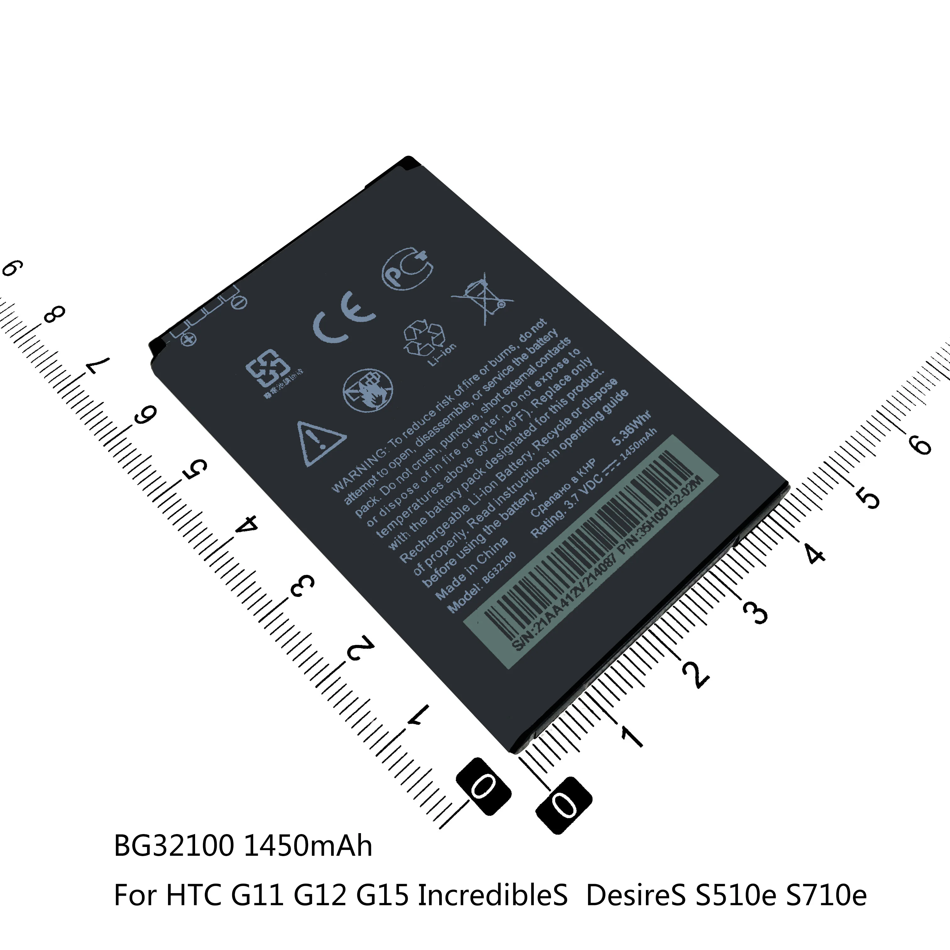 Аккумулятор BG32100 BG58100 BG86100 BI39100 BL11100 для HTC G11 G12 G15 S510e S710e G14 G17 G18 G21 G22 X315E G20 T328T T329