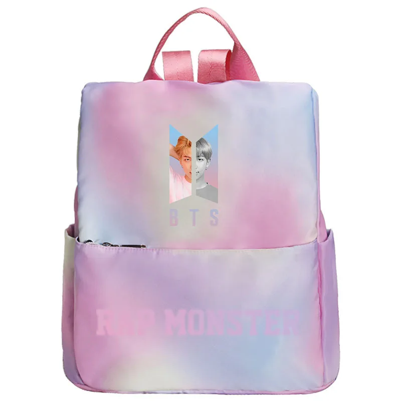 pink f Новые модные школьные сумки, уличный рюкзак для путешествий, крутой женский рюкзак, большие школьные сумки для книг - Цвет: pink f