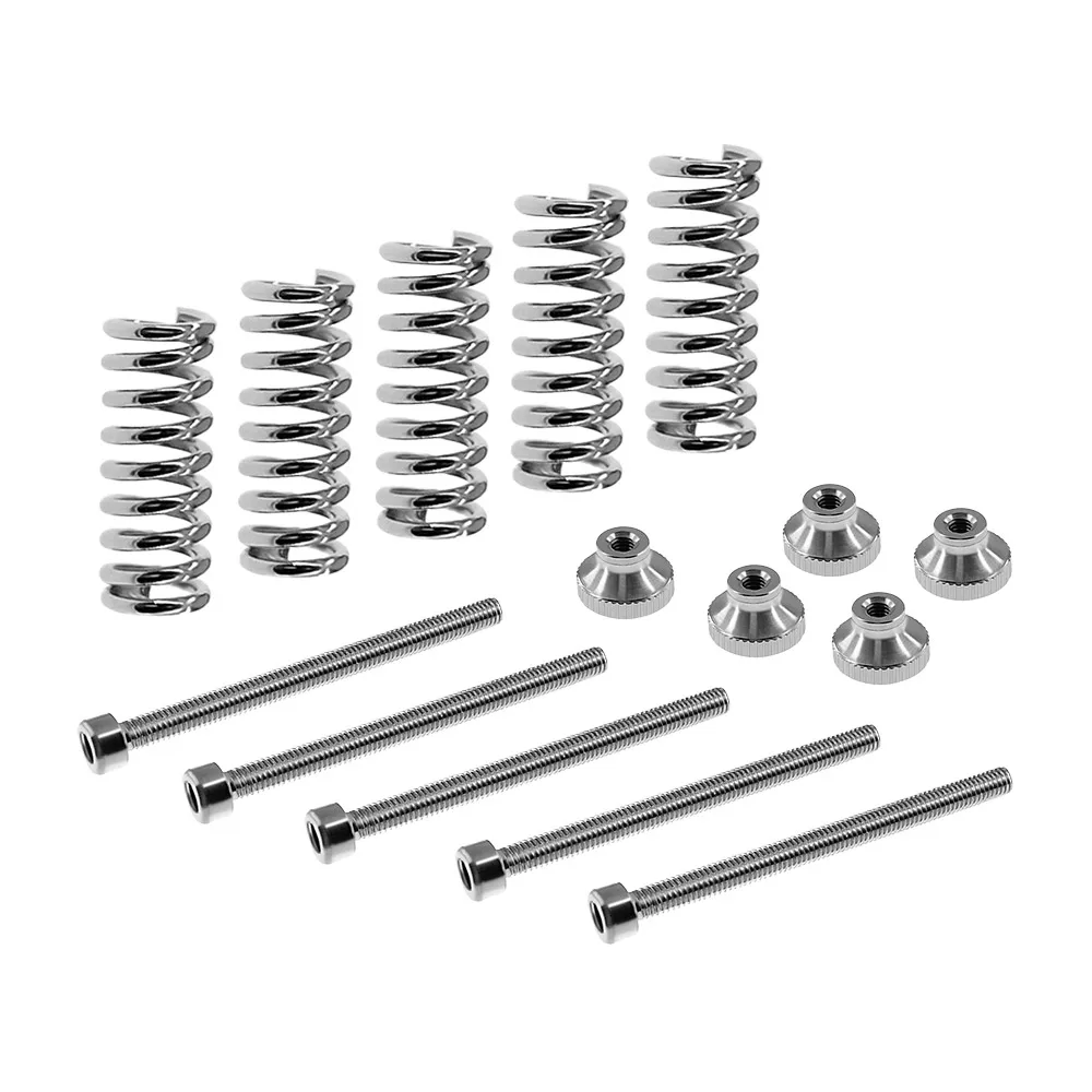 

Винтовая Выравнивающая пружинная ручка Aibecy M3, комплект компонентов выравнивания для 3D-принтера, горячей платформы, набор из 5 наборов