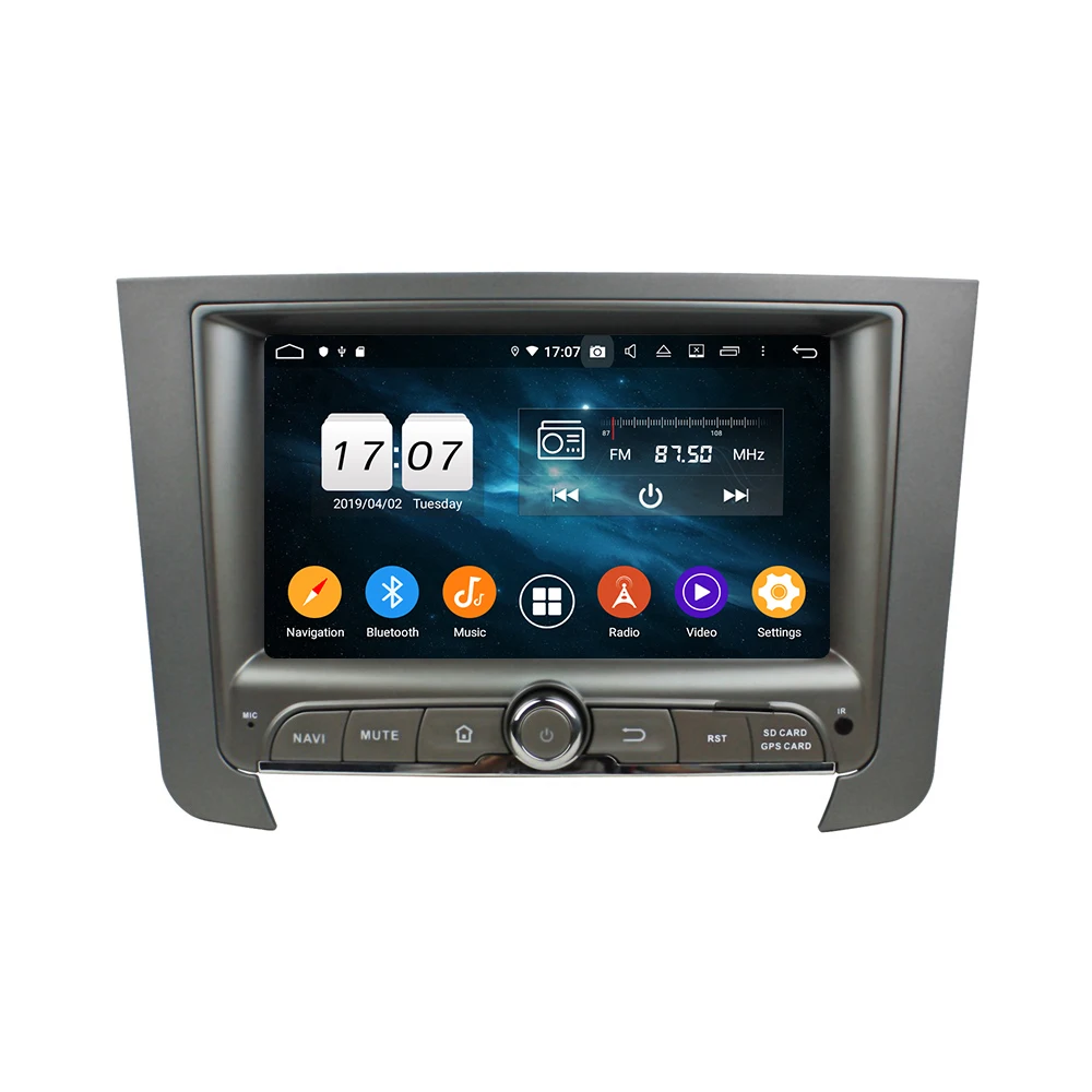 Android 9 0 Восьмиядерный 4 Гб ОЗУ 64 ПЗУ автомобильный DVD GPS навигатор мультимедийный
