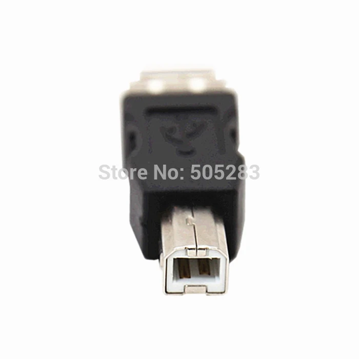 2 шт. USB B Штекерный соединитель кабеля адаптера компьютера принтер Сканнер