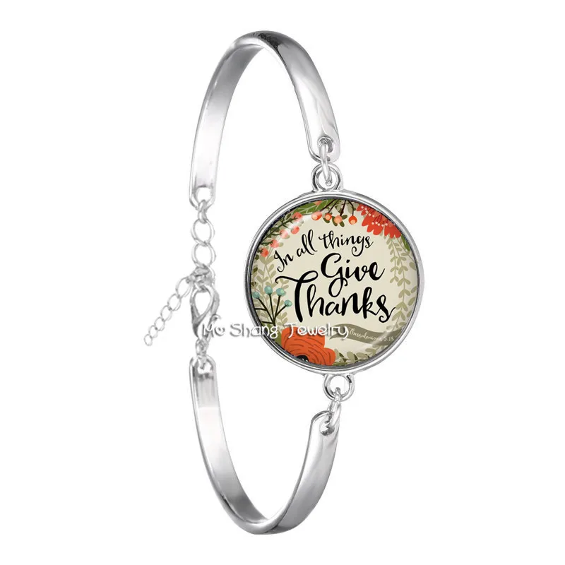 Модный христианский браслет ручной работы с текстами Библии стеклянным куполом