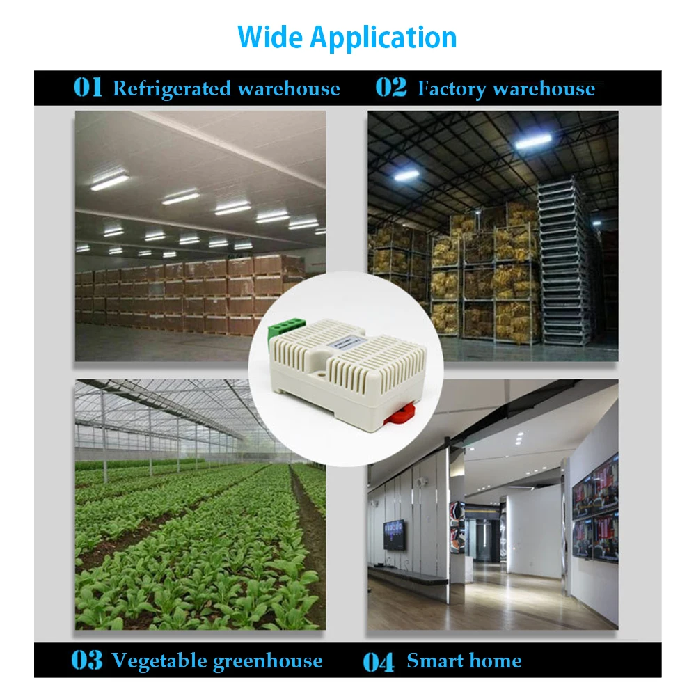 

Temperature and Humidity Sensor Temp Detection Transmitter Sensor Module 4-20mA Signal Output Temperature Humidity Sensor Module