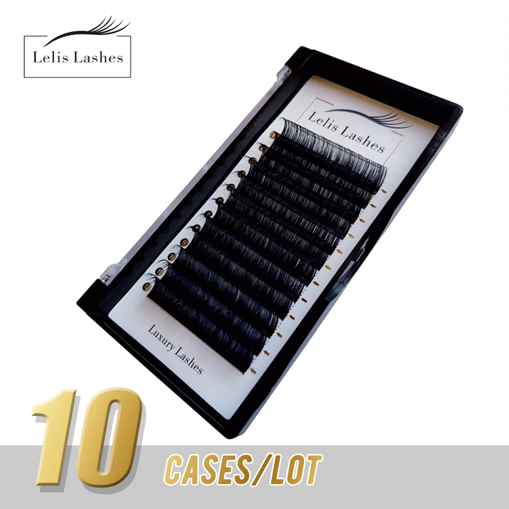 

12 Rows Individual Eyelash Extension Faux Mink Eyelashes Thick Natural False Eyelashes Mink Classic Eyelash Extension Cilia