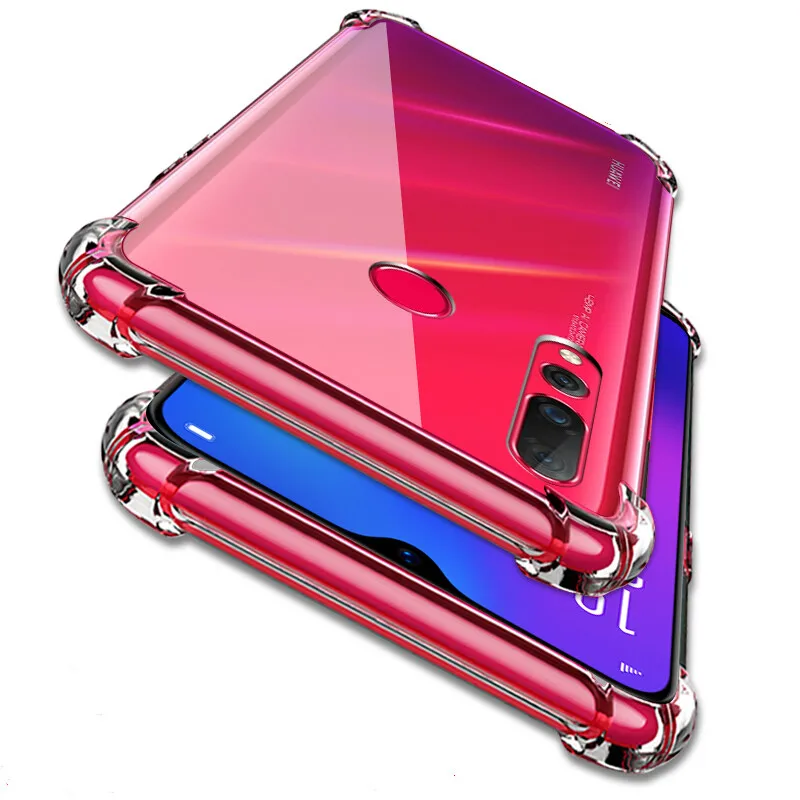 Мягкий прозрачный силиконовый чехол из ТПУ для Huawei Nova 3 3i 4 P20 P30 pro Honor V20 8X 8C 6A 6X 7X 7A 5C