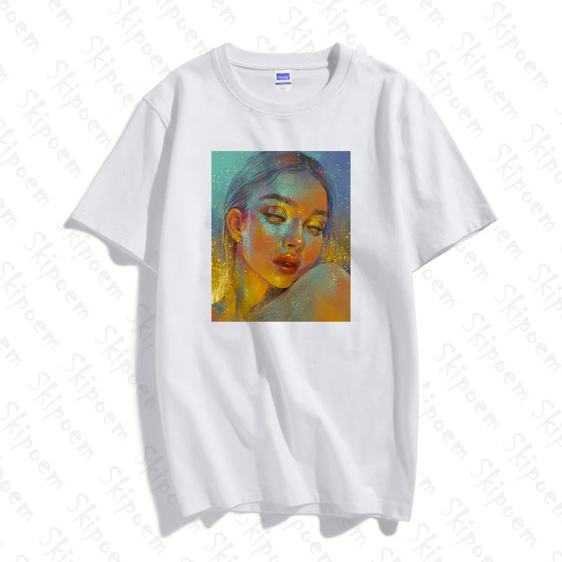 Женская футболка Harajuku Tumblr Punk винтажная хлопковая с коротким рукавом размера плюс
