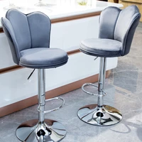 new nordic furniture creative bar chair lift chair high bar stool home bar stool modern minimalist bar chair front high stool