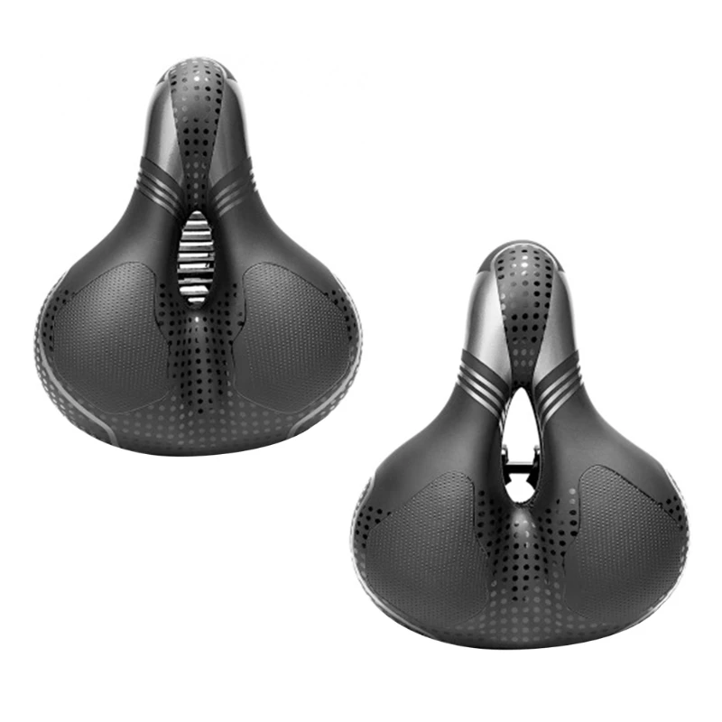 

Широкое седло для горного и дорожного велосипеда, Сменное сиденье для велосипеда, мягкая подушка, детали для велосипеда