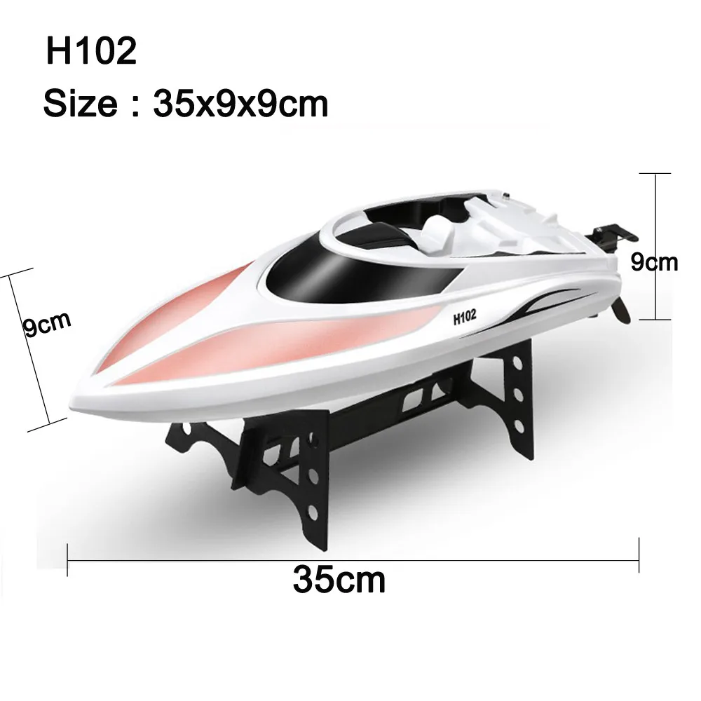 Высокая Скорость RC лодка 2 4 ГГц канала радио Дистанционное Управление