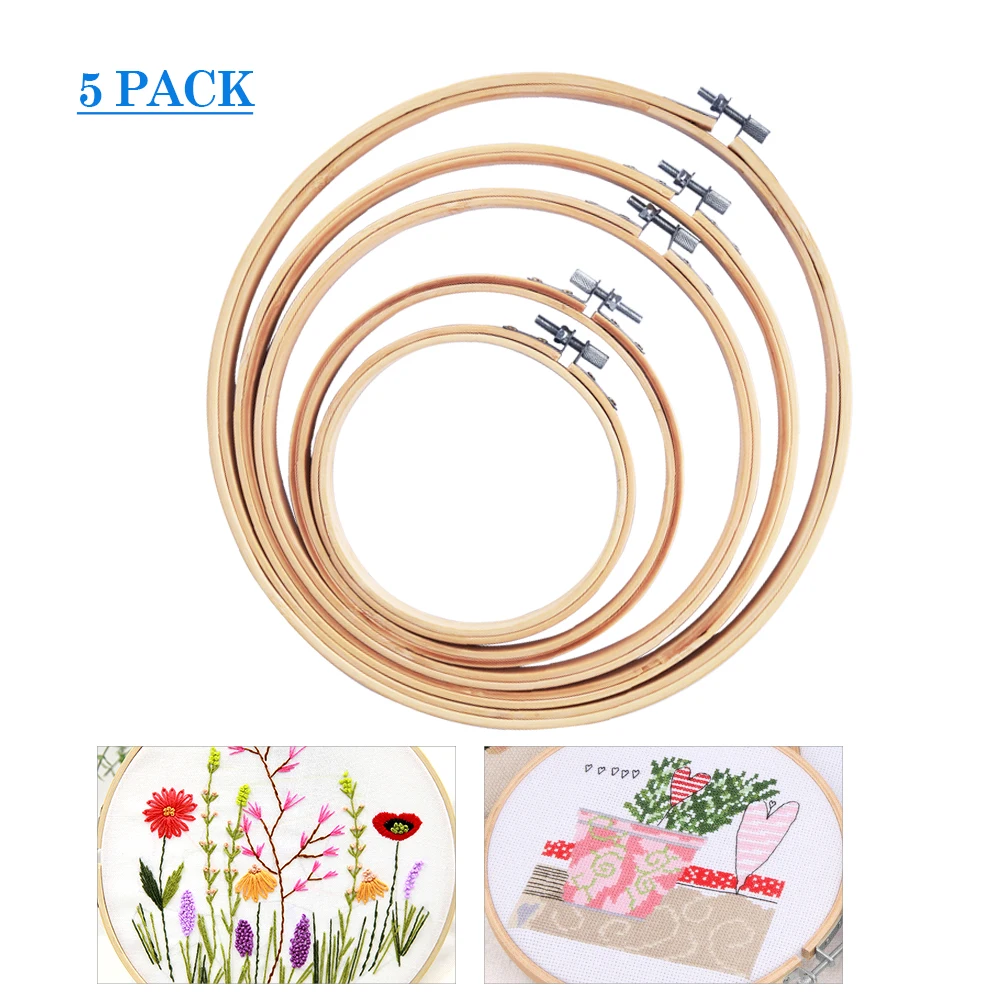 5pcs 15 27 см DIY живопись фото рамка вешалки Регулируемый Деревянный Вышивка набор