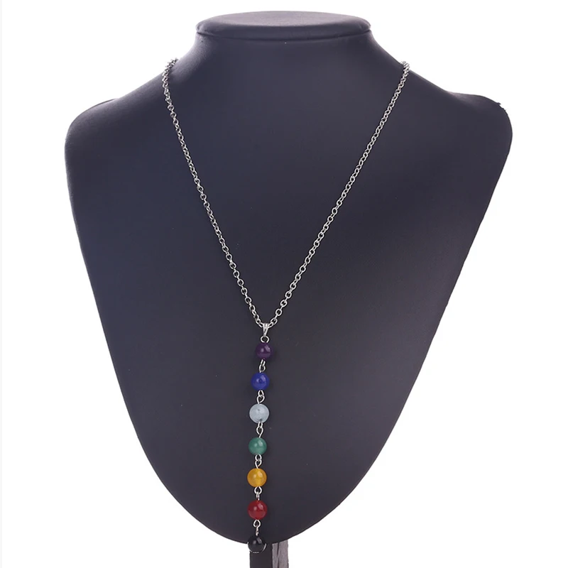 Европейские и американские ювелирные изделия натуральный камень семь цветов