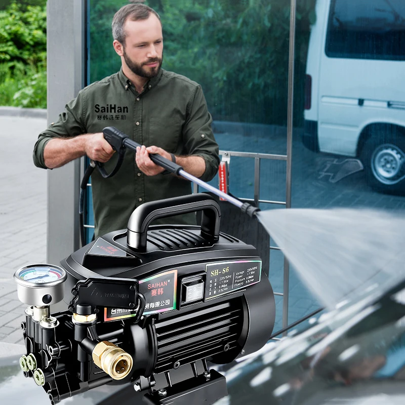 Бытовая автоматическая мойка высокого давления