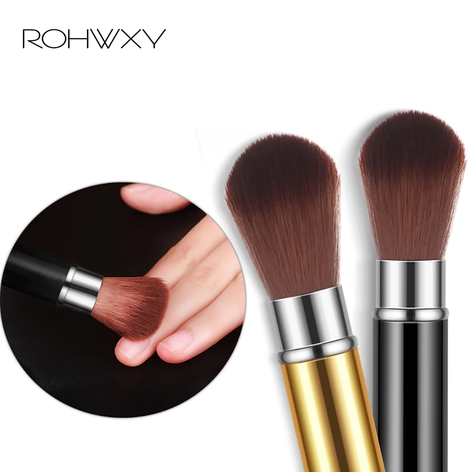 ROHWXY 1 шт. Мягкие Кисти для маникюра, инструменты для очистки ногтей, очиститель пыли, кисти для маникюра