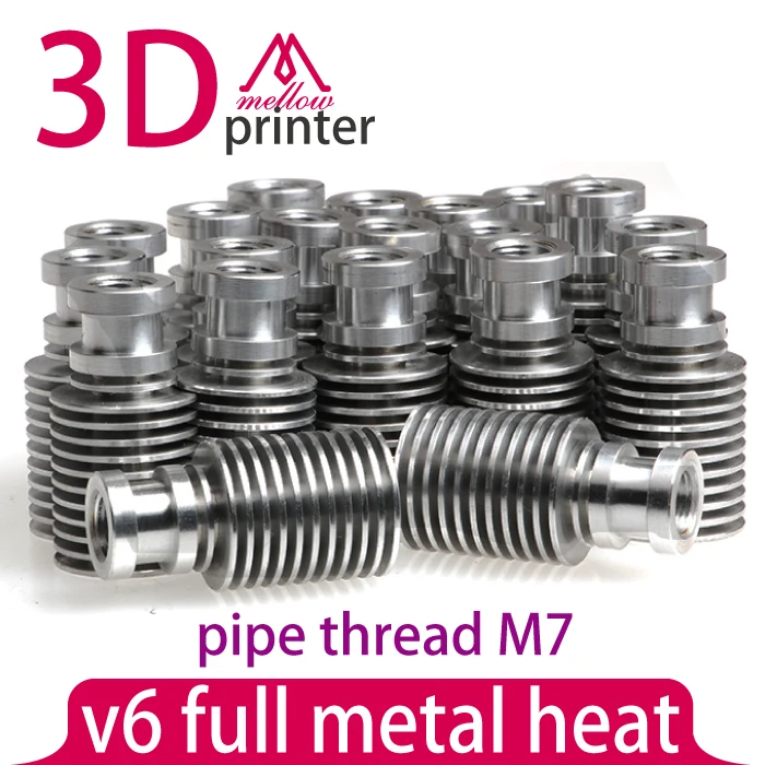 

Горячая распродажа! Цельнометаллическая тепловая труба v6 M7 / 3D принтер J-head hotend V6 RepRap bowden extruder прямая подача нити 1,75 мм/3,0 мм