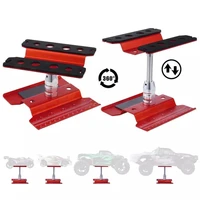 metal aluminum rc car workstation work stand repair 360 degree rotation for 18 110 112 116 scale model