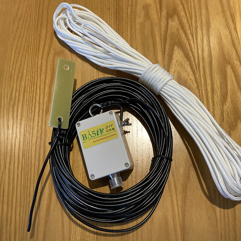 2022 K4EDF 7 МГц 14 21 28 5-35 Концевая подача Half-Wave EFHW антенна 100 Вт HAM SDR Коротковолновая HF -