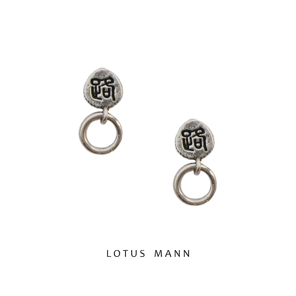

Женские серьги-кольца Lotus Mann, серебро 925 пробы