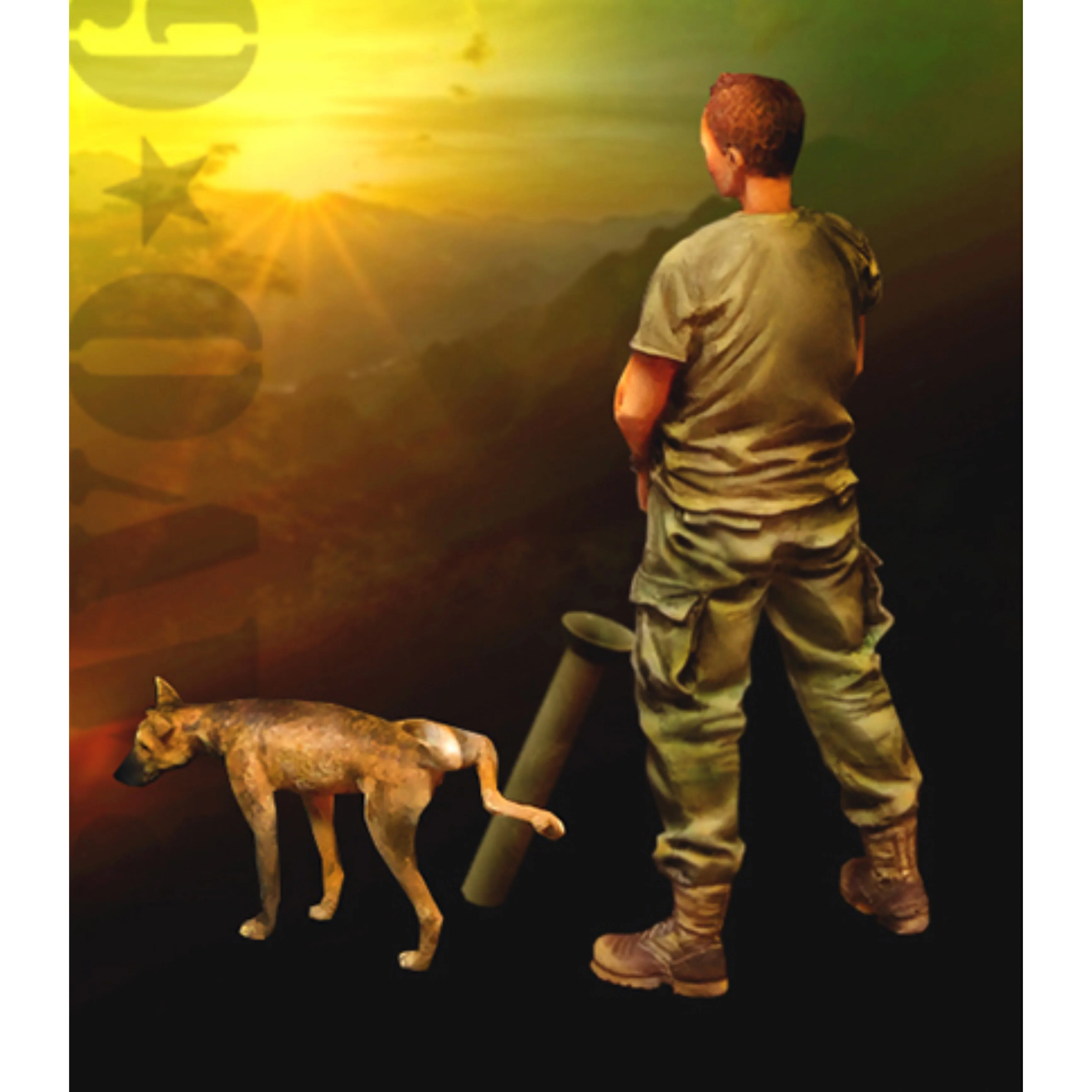 

1/35 Resin Model Figure GK， Unassembled and unpainted kit