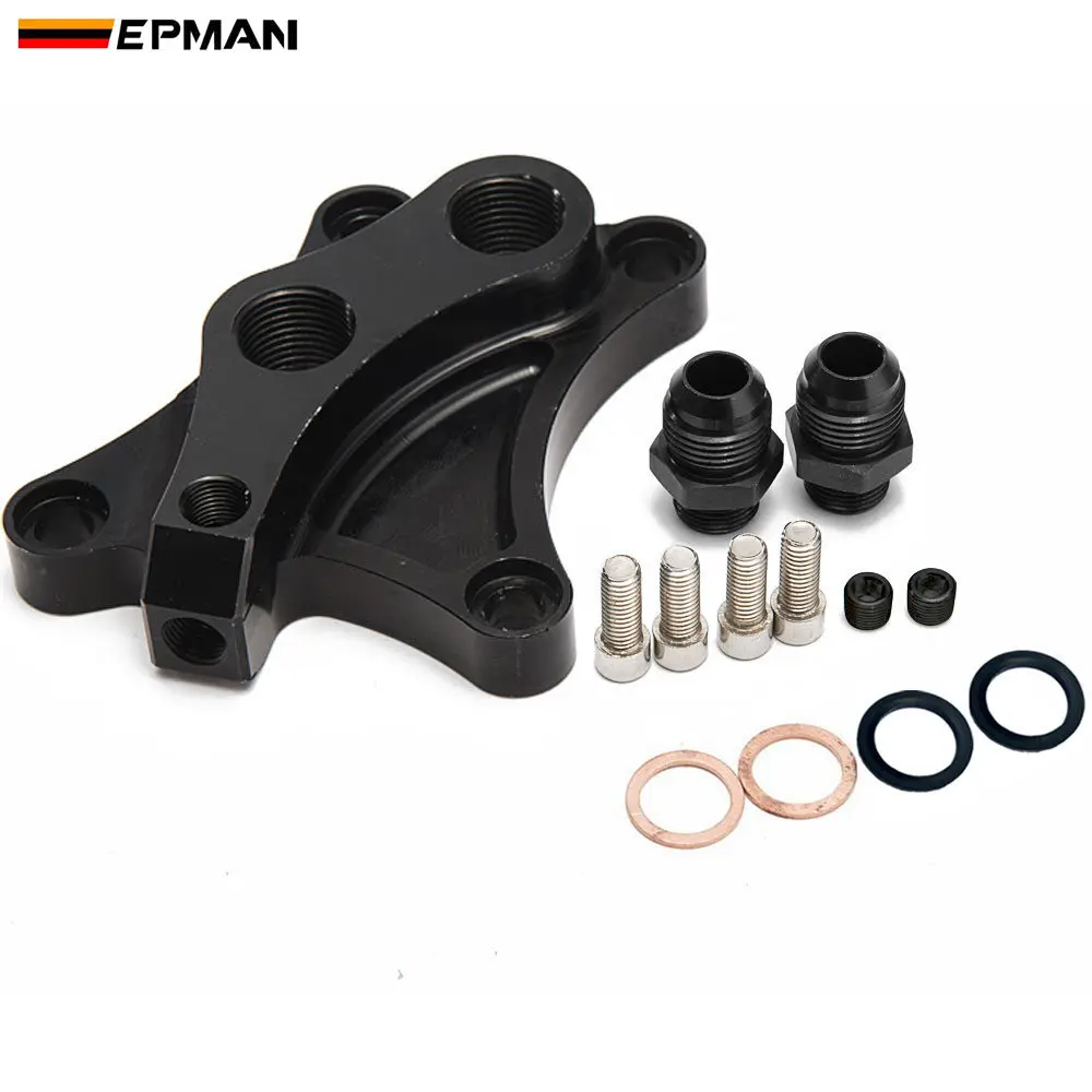 Адаптер масляного блока для Nissan SR20DET S13 S14 S15 SR20DET|oil sandwich adapter|oil blockoil |