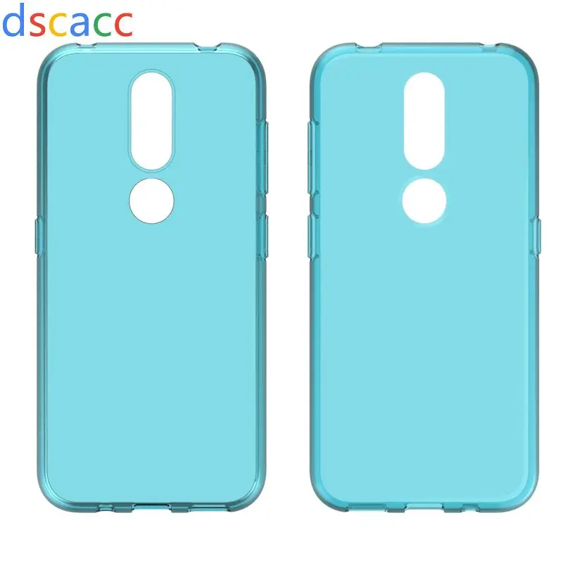 Прозрачный мягкий чехол DSCACC из ТПУ для Nokia X71 4 2 3 1 5 6 Plus 7 X7 X5 9 PureView 100 шт. | Мобильные