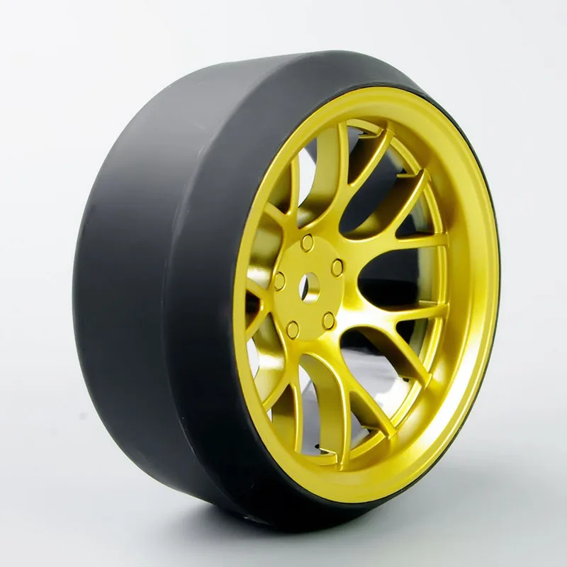 4 шт. 1/10 5 градусов твердые шины колесная модель обода 12 мм Hex DHG + PP0370 для HPI HSP RC 1:10