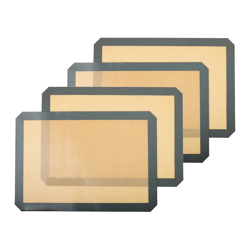 1 шт. многоразовый экологичный силикон коврик для выпечки антипригарный