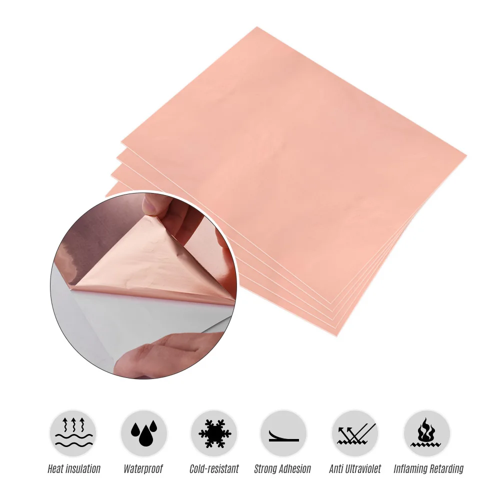 30225 cm elektrische gitarre bass kupfer folie band electro magnetische störungen abschirmung selbst adhesive 10 blatt packung free global shi