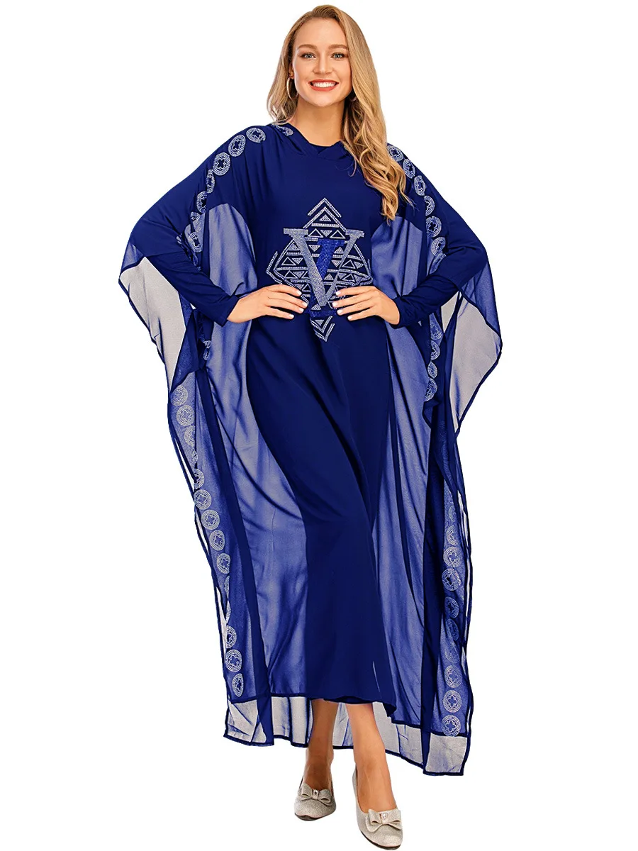 

Kaftan Abayas for Women Turkey Abaya Dubai Muslim Fashion Hijab Dress Caftan Marocain Islam Arabic Dresses Robe Longue Femme
