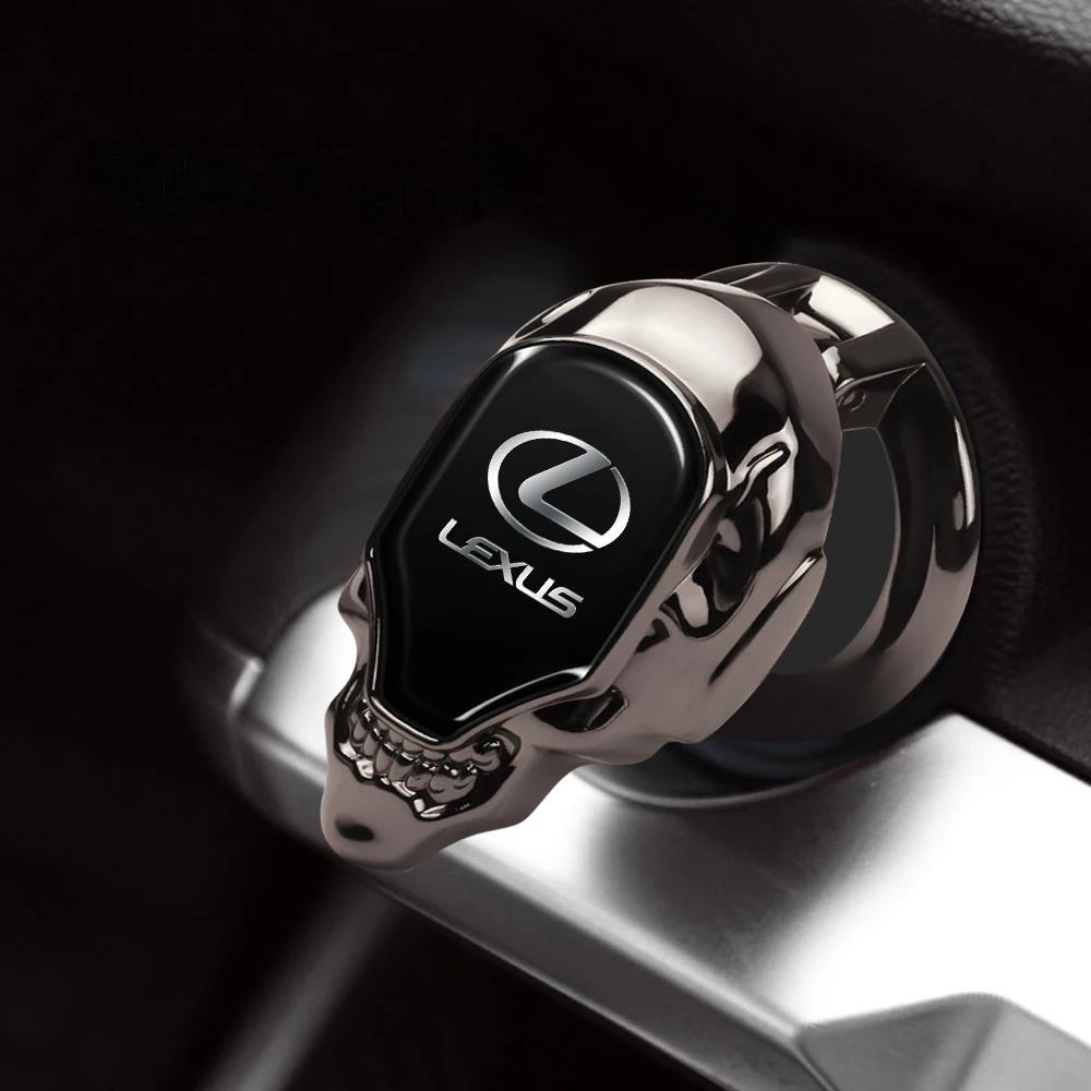 1 шт. декоративные наклейки на кнопки зажигания для LEXUS RX330 RX350 IS250 LX570 is200 is300 ls400 GS300 -