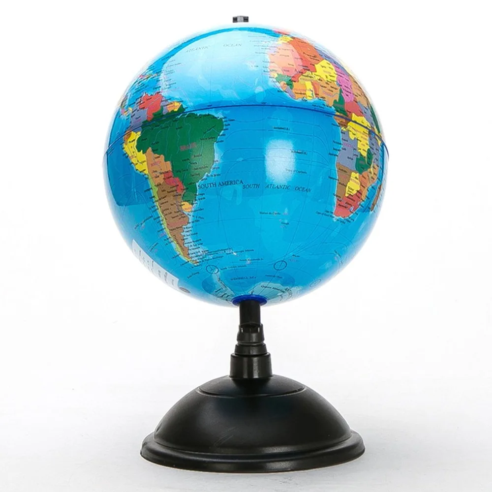 

20cm Ocean World Globe Map With Swivel Stand Geography Educational Toy enhance knowledge of earth and geography