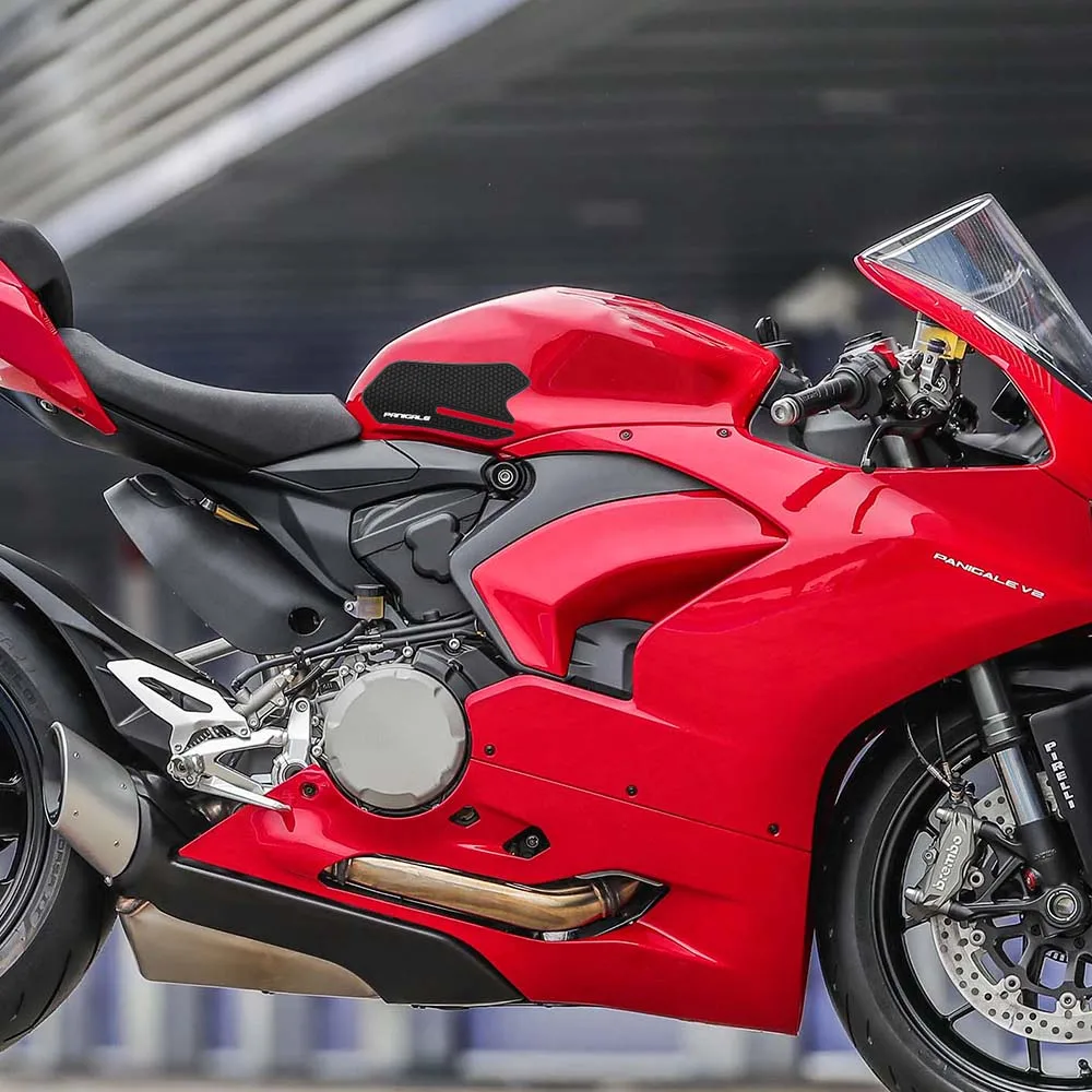Для DUCATI PANIGALE V2 2021 коврик для бака мотоцикла Тяговая боковая подушка газовый
